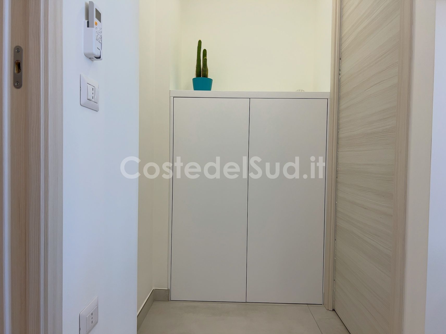 Bagno doccia con lavatrice