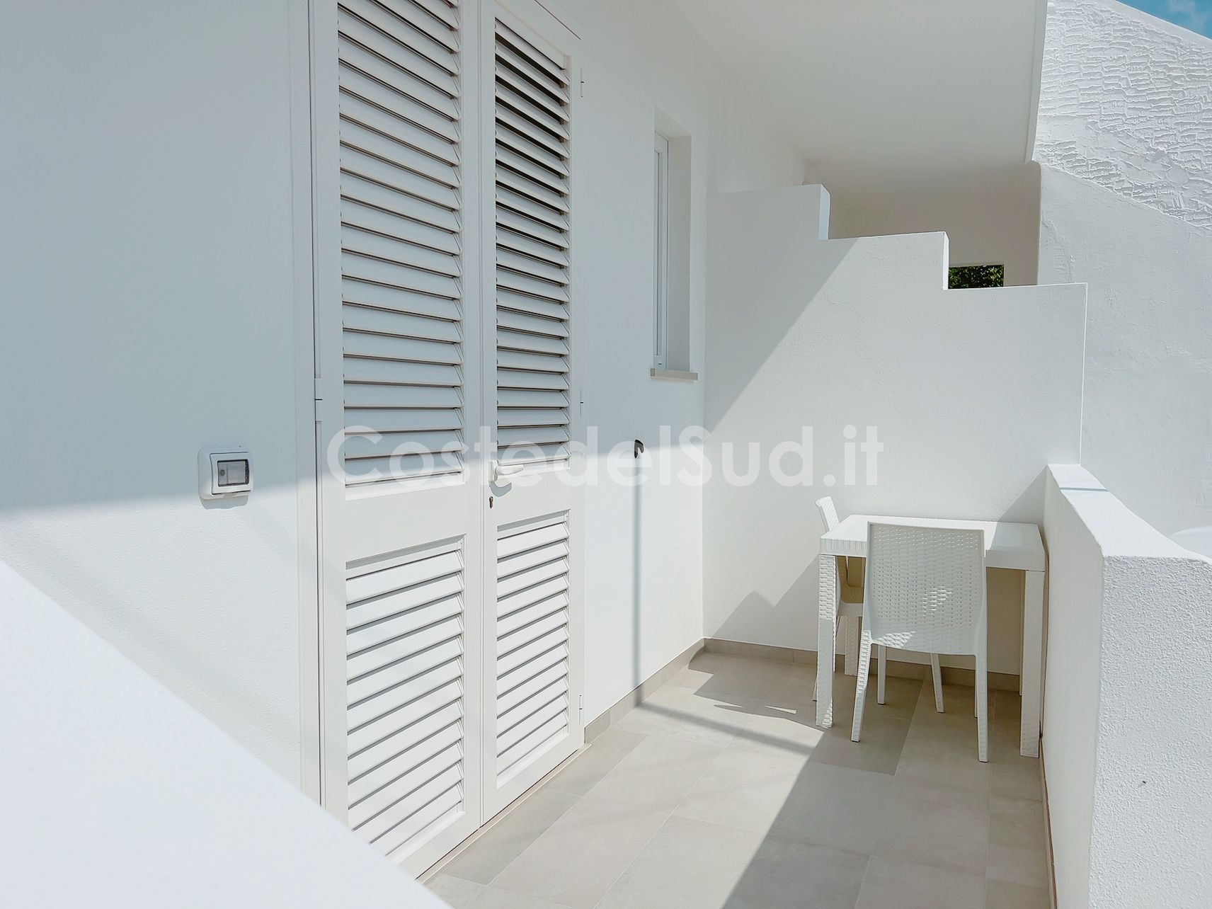 Terrazza attrezzata