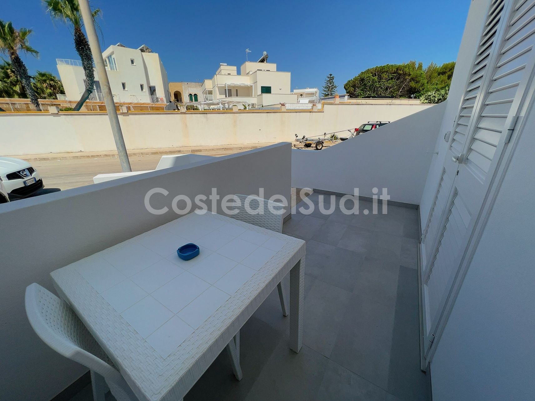 Terrazza attrezzata