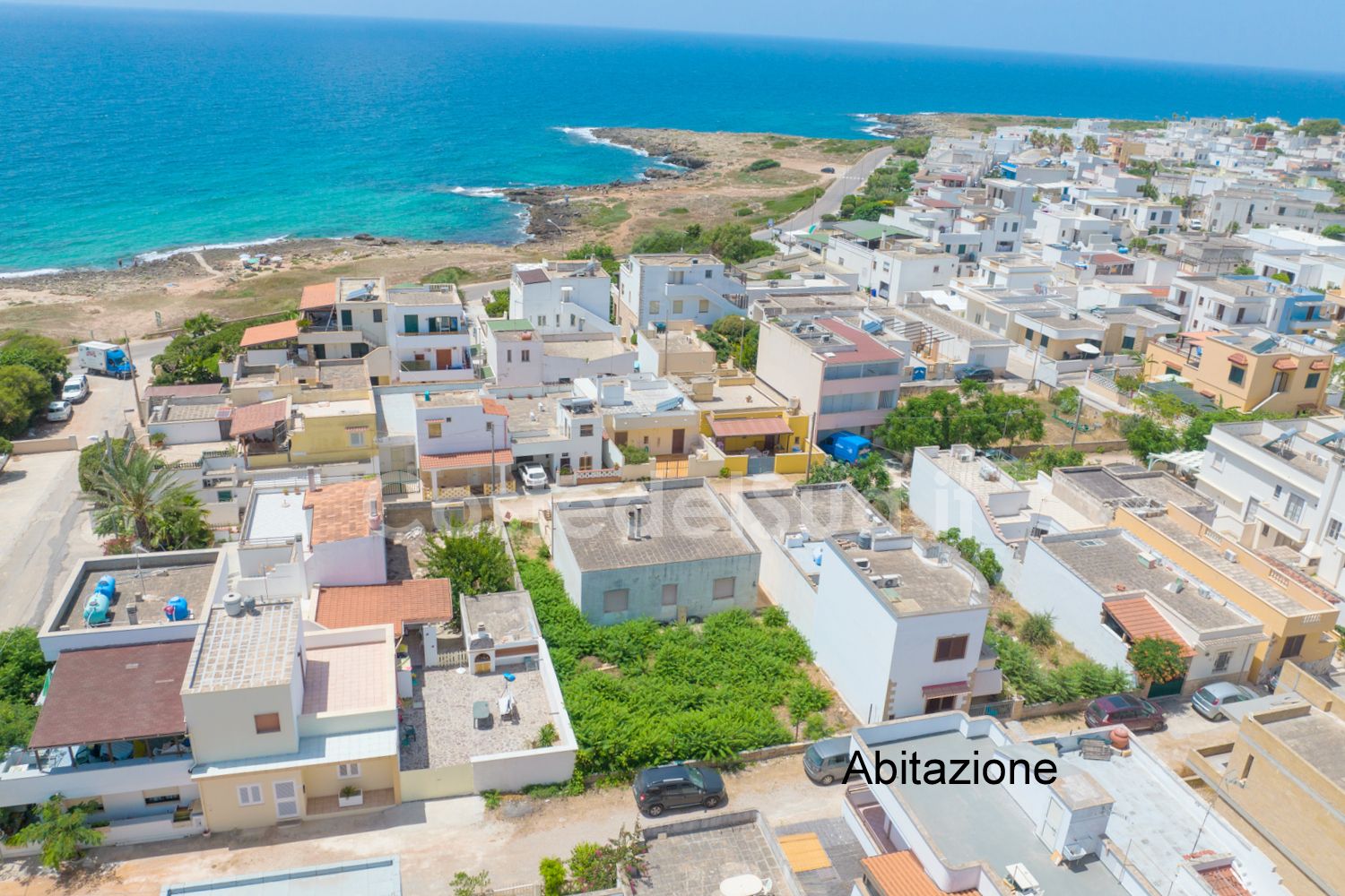 Vista aerea e posizione della casa