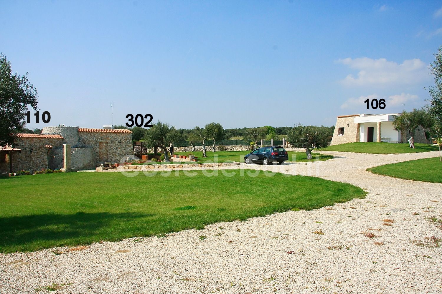 Fronte villa
