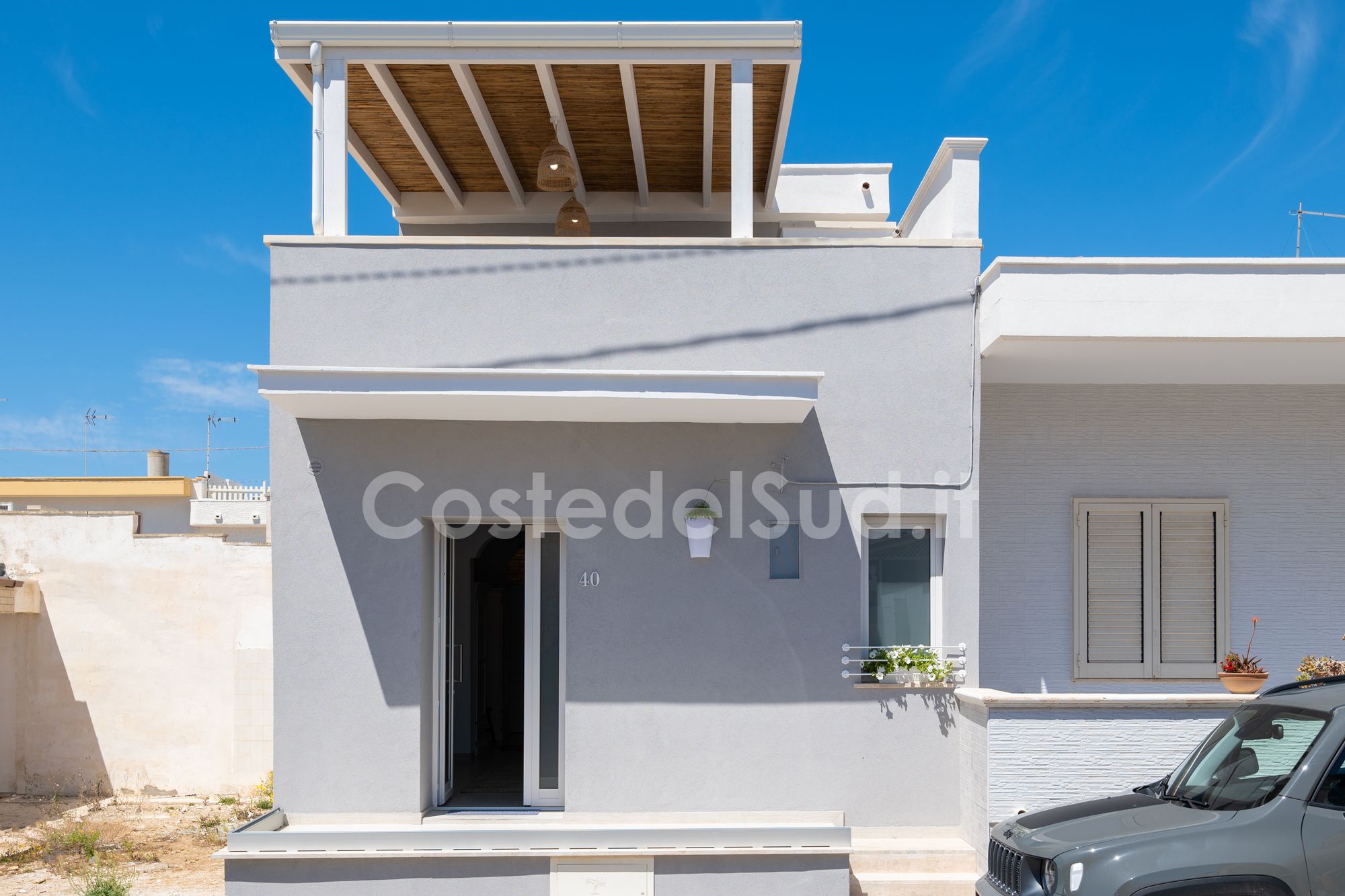 Fronte villa