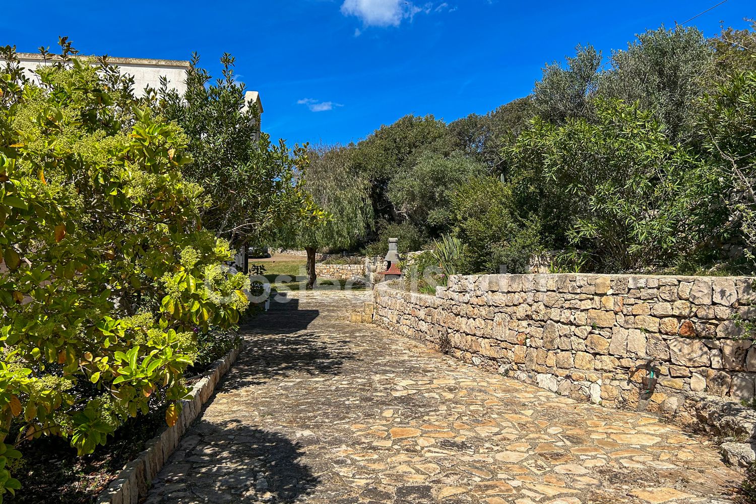 Vista della posizione della villa