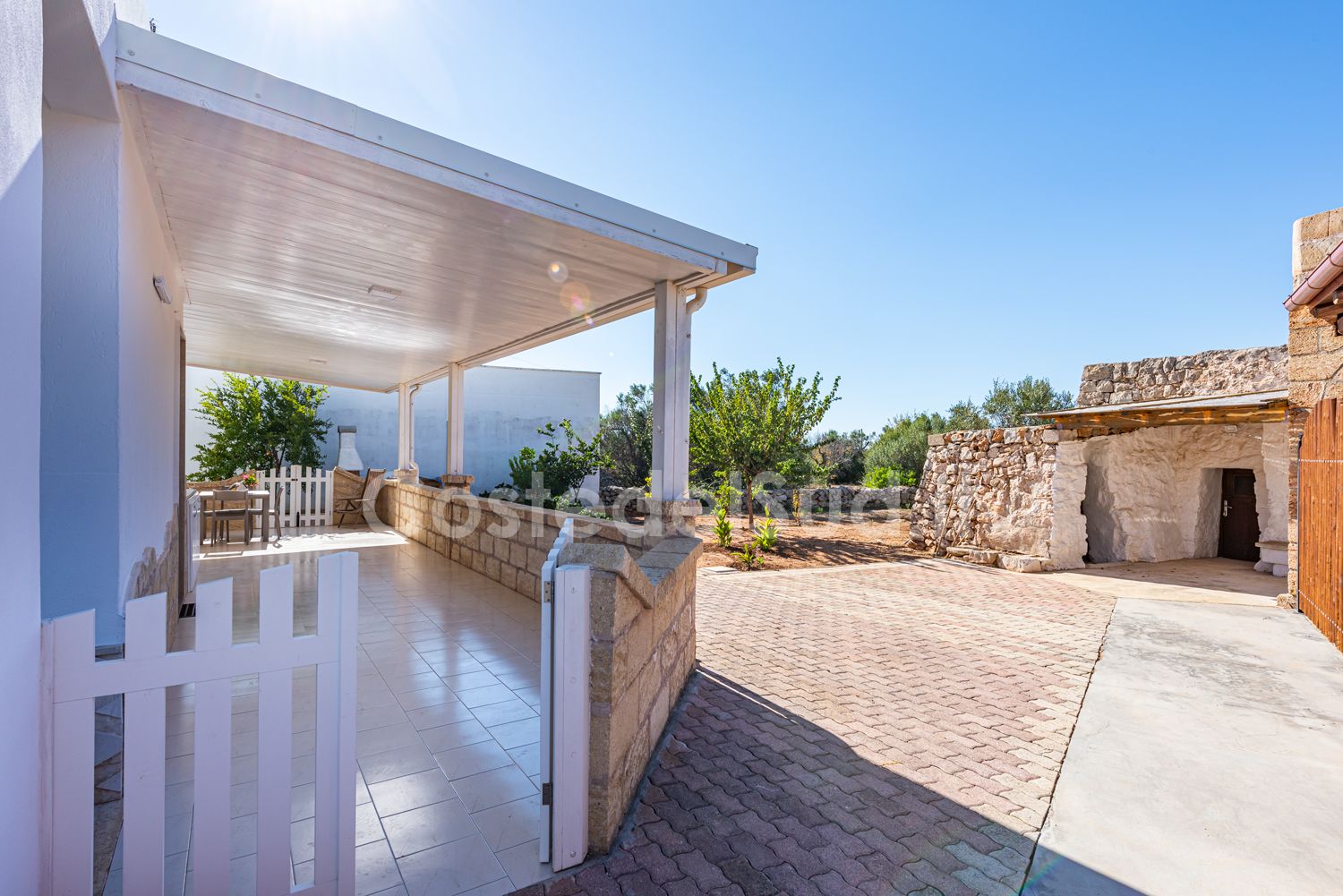 Fronte villa