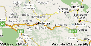 Cartina Basilicata