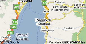 Cartina Calabria