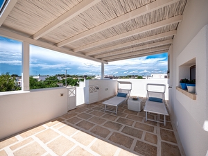 Attico Fronte Mare Vista Solarium Esclusivo - Residence Salento Torre San Giovanni - Foto 7