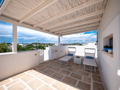 Attico Fronte Mare Vista Solarium Esclusivo - Residence Salento Torre San Giovanni - Foto 7