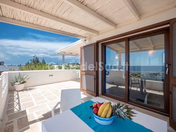 Attico Fronte Mare Vista Solarium Esclusivo - Residence Salento Torre San Giovanni