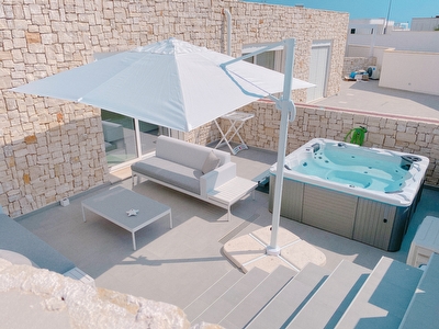 Appartamento con ampi spazi esterni e piscina Jacuzzi Santa Maria di Leuca - Foto 11
