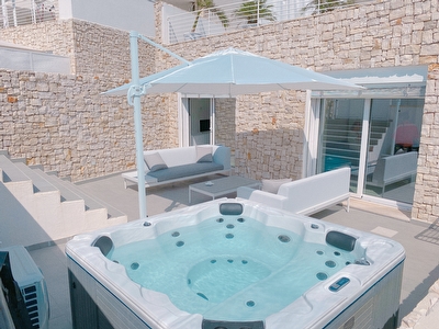 Appartamento con ampi spazi esterni e piscina Jacuzzi Santa Maria di Leuca - Foto 15