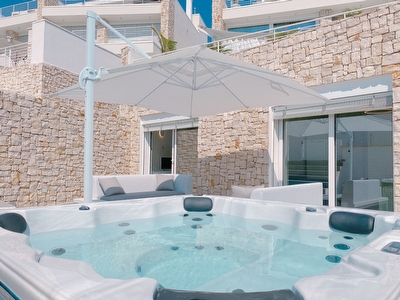 Appartamento con ampi spazi esterni e piscina Jacuzzi Santa Maria di Leuca - Foto 16