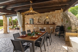 Porzione di Villa con piscina esclusiva Montesano salentino - Foto 14