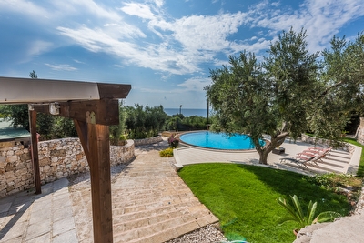 Villetta con piscina e giardino Marina di Novaglie - Foto 3