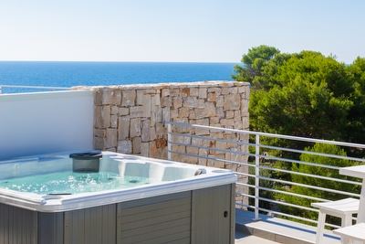 Appartamento con vista mare e vasca idromassaggio in terrazza. Santa Maria di Leuca - Foto 26