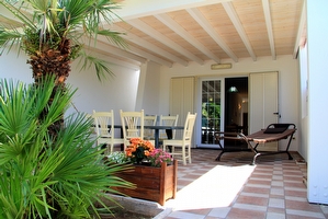 Villetta sulla spiaggia indipendente con giardino Torre San Giovanni - Foto 8