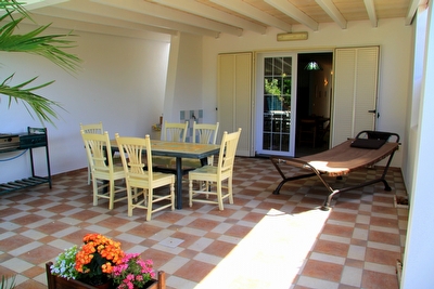 Villetta sulla spiaggia indipendente con giardino Torre San Giovanni - Foto 10