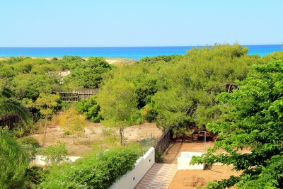 Villetta sulla spiaggia indipendente con giardino Torre San Giovanni - Foto 14