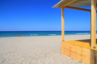 Villetta sulla spiaggia indipendente con giardino Torre San Giovanni - Foto 20