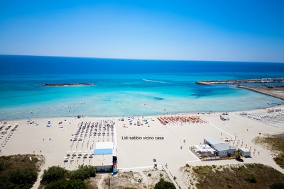 Villetta indipendente ampi spazi esterni e spiaggia sabbiosa a piedi. Torre San Giovanni - Foto 30