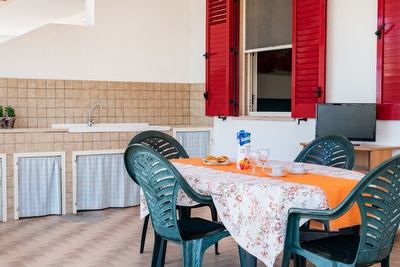 Villetta con ampi spazi esterni e spiagge sabbiose vicinissime. Pescoluse - Foto 29