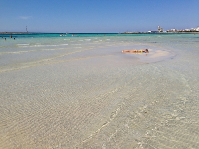 Villino fronte mare con terrazzo belvedere. Torre San Giovanni - Foto 26
