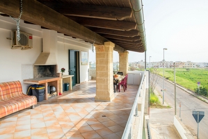 Attico vista mare sei posti letto  terrazzo con portico. Torre Pali - Foto 6