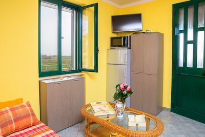 Attico vista mare sei posti letto  terrazzo con portico. Torre Pali - Foto 16