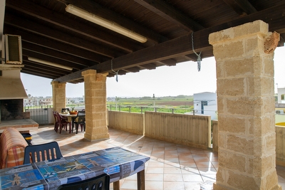 Attico vista mare sei posti letto  terrazzo con portico. Torre Pali - Foto 5