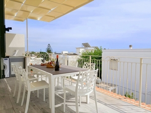 Appartamento con vista sul litorale sabbioso.  Pescoluse - Foto 18