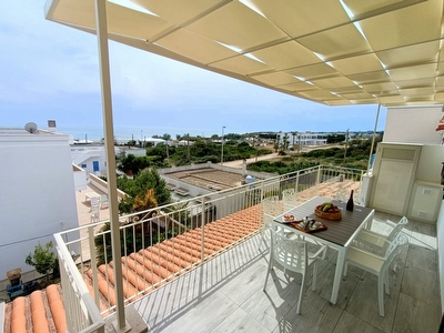 Appartamento con vista sul litorale sabbioso.  Pescoluse - Foto principale