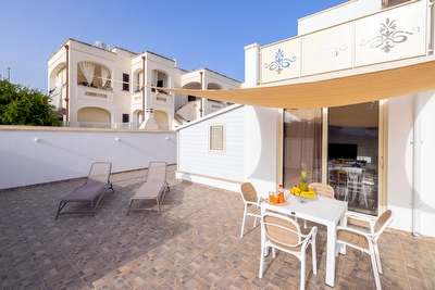 Appartamento nuovo mare di sabbia e passeggio a piedi. Pescoluse - Foto principale