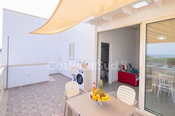 Appartamento nuovo centro e mare sabbia a piedi. Pescoluse