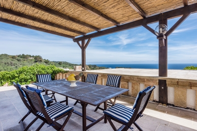 Villa con piscina esclusiva e vista panoramica incantevole Marina di Novaglie - Foto 8