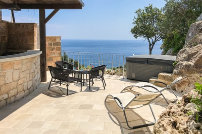 Villetta vista mare con Jacuzzi Marina di Novaglie - Foto 19