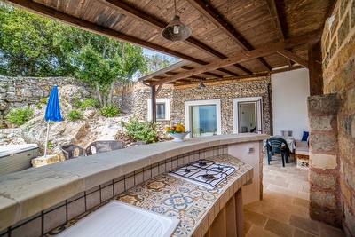 Villetta vista mare con Jacuzzi Marina di Novaglie - Foto 20