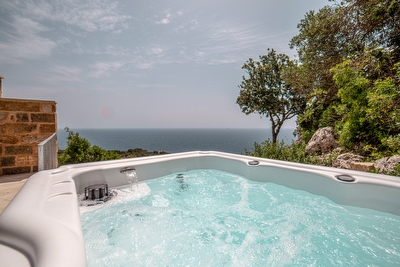 Villetta vista mare con Jacuzzi Marina di Novaglie - Foto 21