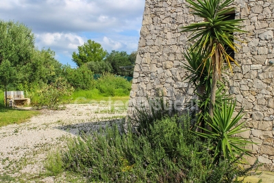 Trullo 3 camere ampio spazio esterno con giardino Torre Vado - Foto 10