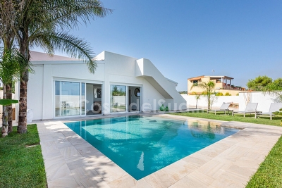 Villa con piscina esclusiva - spiaggia a 600 metri Torre San Giovanni - Foto 10