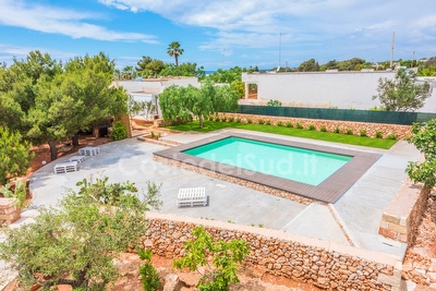 Giardino mediterraneo Villetta con piscina condivisa Posto Rosso - Foto principale