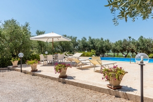 Villa esclusiva con piscina e pineta privata Torre San Giovanni - Foto 4