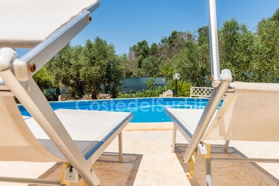 Villa esclusiva con piscina e pineta privata Torre San Giovanni - Foto 7