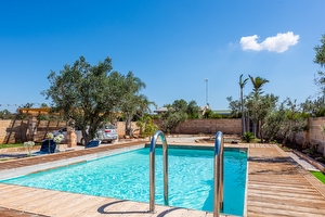 Villetta con piscina privata e giardino Torre San Giovanni - Foto 12