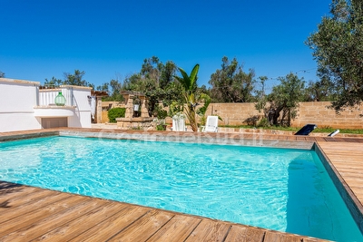 Villetta con piscina privata e giardino Torre San Giovanni - Foto 10