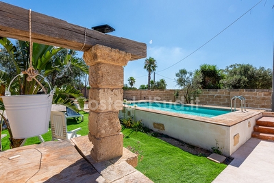 Villetta con piscina privata e giardino Torre San Giovanni - Foto 13