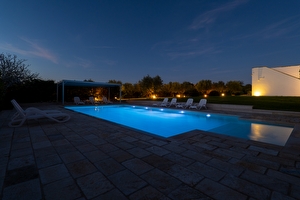  Casa vacanza in campagna con giardino e piscina esclusiva  Pescoluse - Foto 9