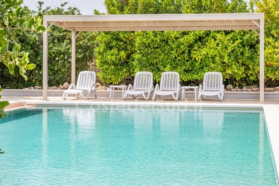  Casa vacanza in campagna con giardino e piscina esclusiva  Pescoluse - Foto 13