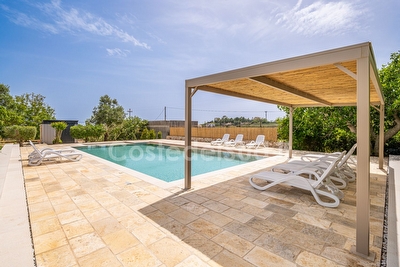  Casa vacanza in campagna con giardino e piscina esclusiva  Pescoluse - Foto 14