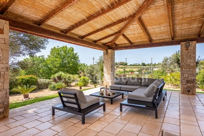  Casa vacanza in campagna con giardino e piscina esclusiva  Pescoluse - Foto 30