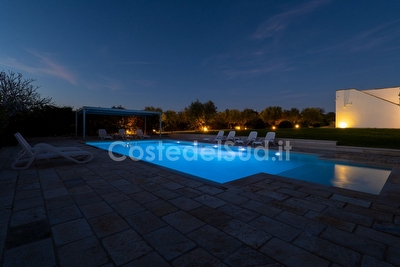  Casa vacanza in campagna con giardino e piscina esclusiva  Pescoluse - Foto 9